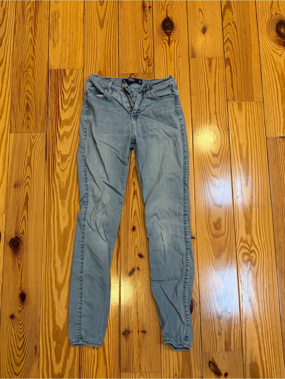 Hollister Light Blue Super Skinny Jeans